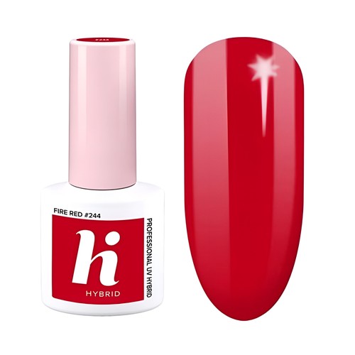Smalto semipermanente rosso