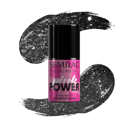 Smalto semipermanente glitter