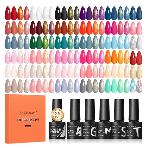 Peacecolor 40pcs smalto - 40pcs,